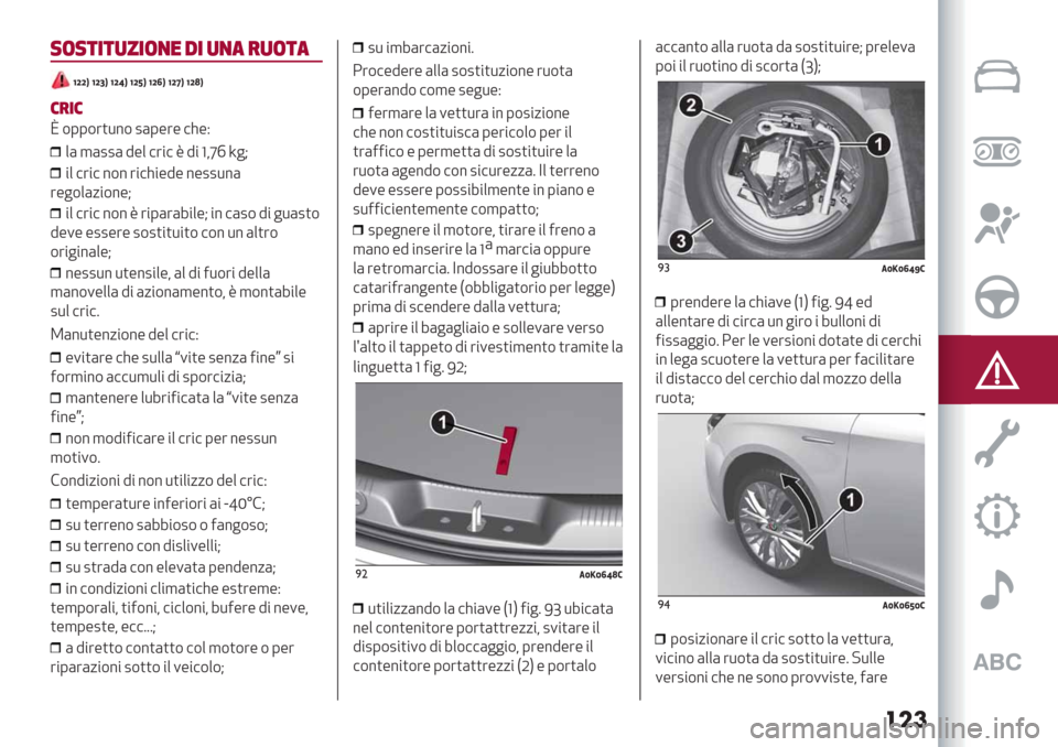 Alfa Romeo Giulietta 2019  Manuale del proprietario (in Italian) ���
’(’*-*)1-(,$ !- )," &)(*"
W[[P W[ZP W[VP W[UP W[XP W[YP W[_P
0&-0
\$00$’)*%$ 2(0-’- #>-E
+( ,(22( 9-+ #’"# R 9" a<dcg&A
"+ #’"#%$%’"#>"-9-%-22*%(
’-&$+(/"$%-A
"+ #’"# %$% R 