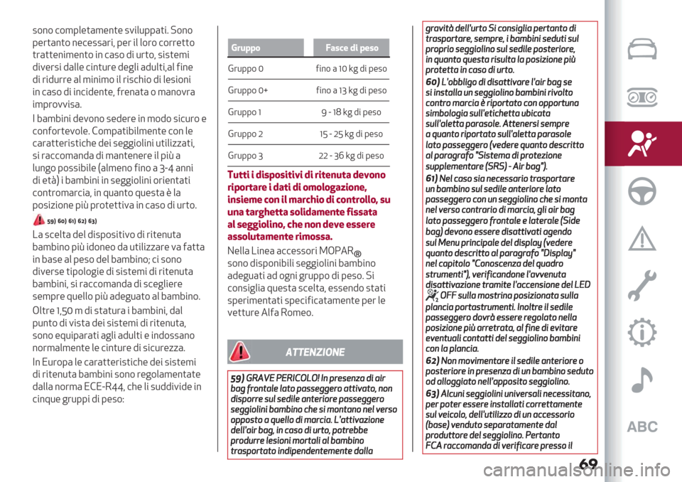 Alfa Romeo Giulietta 2019  Manuale del proprietario (in Italian) �
�
2$%$ #$,0+-)(,-%)- 21"+*00()"6 ?$%$
0-’)(%)$ %-#-22(’"< 0-’ "+ +$’$ #$’’-))$
)’())-%",-%)$ "% #(2$ 9" *’)$< 2"2)-,"
9"1-’2" 9(++- #"%)*’- 9-&+" (9*+)"<(+ 4"%
-
9"’"9*’’-