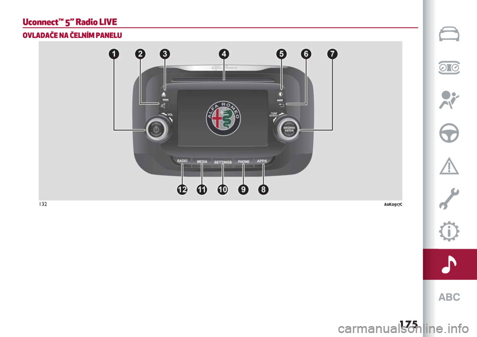 Alfa Romeo Giulietta 2019  Návod k obsluze (in Czech) ���	
0bLOONbK£ oU 8Z‘JL 71%$
/%7’)’!$ 2’ !$72.+ ,’2$70
!#".i0iqlnK 