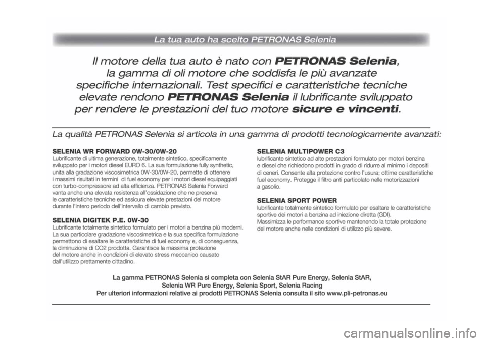 Alfa Romeo Giulietta 2018  Manuale del proprietario (in Italian) 