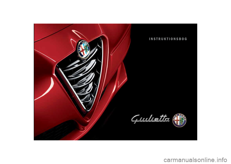Alfa Romeo Giulietta 2014  Instruktionsbog (in Danish) 