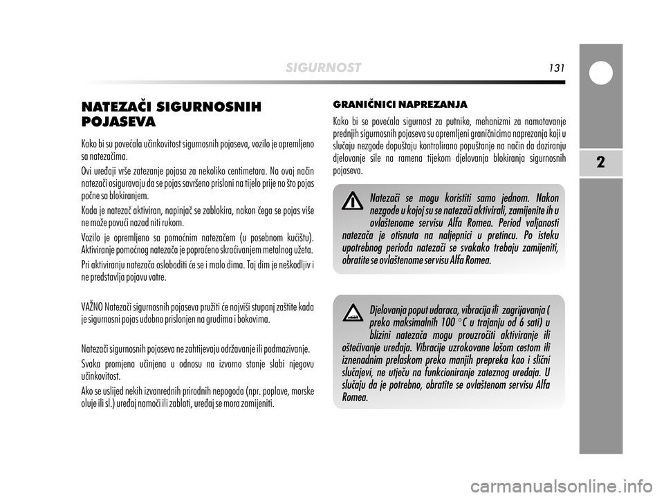 Alfa Romeo MiTo 2017 Vodič za korisnike (in Croatian) Alfa Romeo MiTo 2017 Vodič za korisnike (in Croatian)