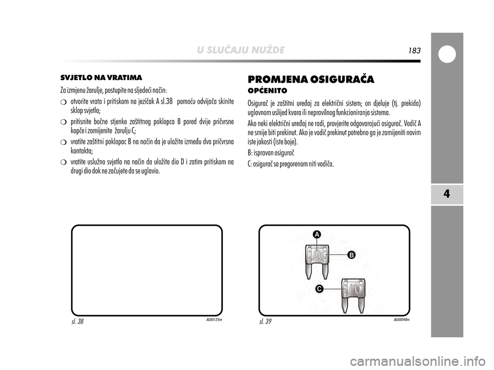 Alfa Romeo MiTo 2017 Vodič za korisnike (in Croatian) Alfa Romeo MiTo 2017 Vodič za korisnike (in Croatian)