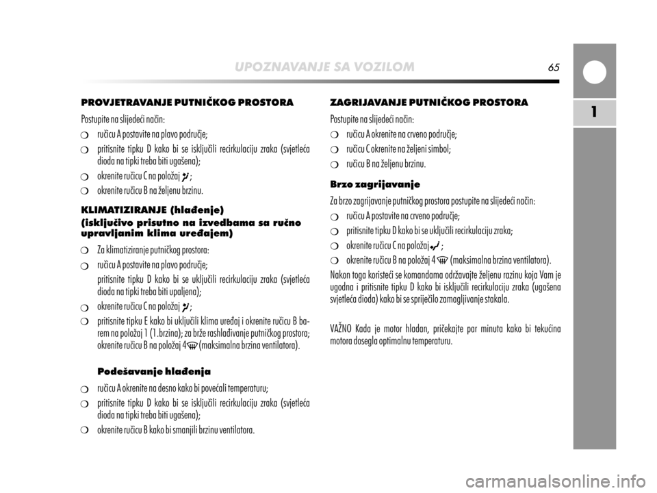 Alfa Romeo MiTo 2017 Vodič za korisnike (in Croatian) Alfa Romeo MiTo 2017 Vodič za korisnike (in Croatian)