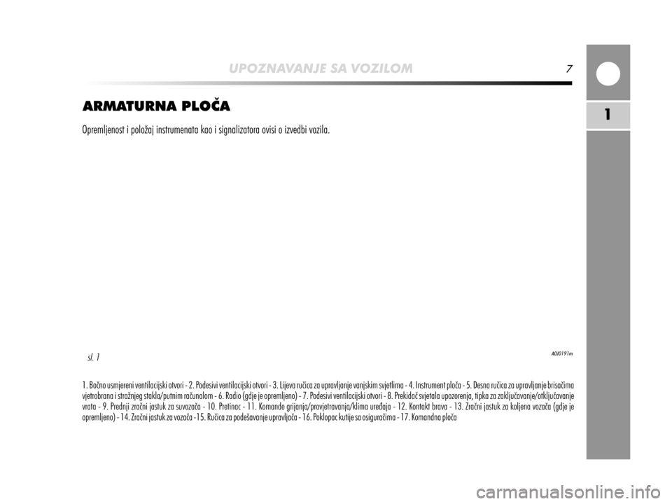 Alfa Romeo MiTo 2017 Vodič za korisnike (in Croatian) Alfa Romeo MiTo 2017 Vodič za korisnike (in Croatian)