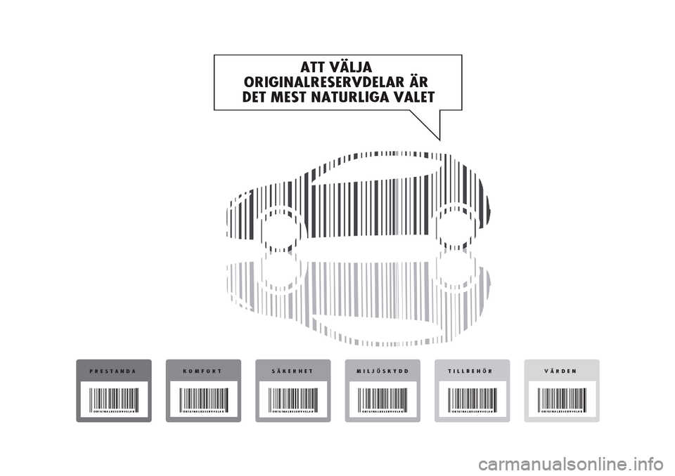 Alfa Romeo MiTo 2017 Ägarmanual (in Swedish) Alfa Romeo MiTo 2017 Ägarmanual (in Swedish)