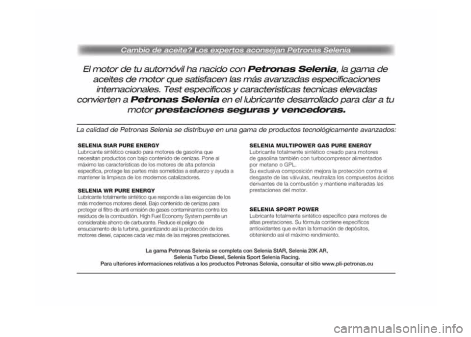 Alfa Romeo MiTo 2015  Manual del propietario (in Spanish) 
