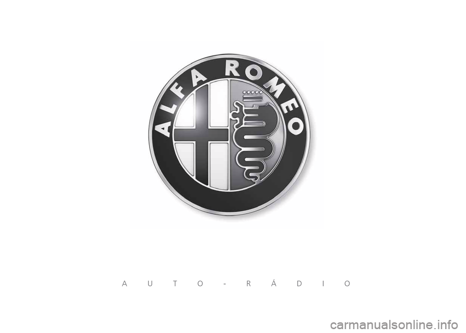 Alfa Romeo MiTo 2015  Manual do proprietário (in Portuguese) AUTO-RÁDIO 