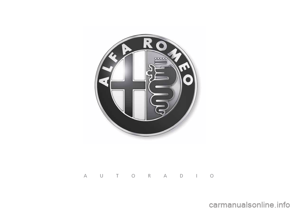 Alfa Romeo MiTo 2015 Návod k obsluze (in Czech) AUTORADIO Alfa Romeo MiTo 2015 Návod k obsluze (in Czech) AUTORADIO