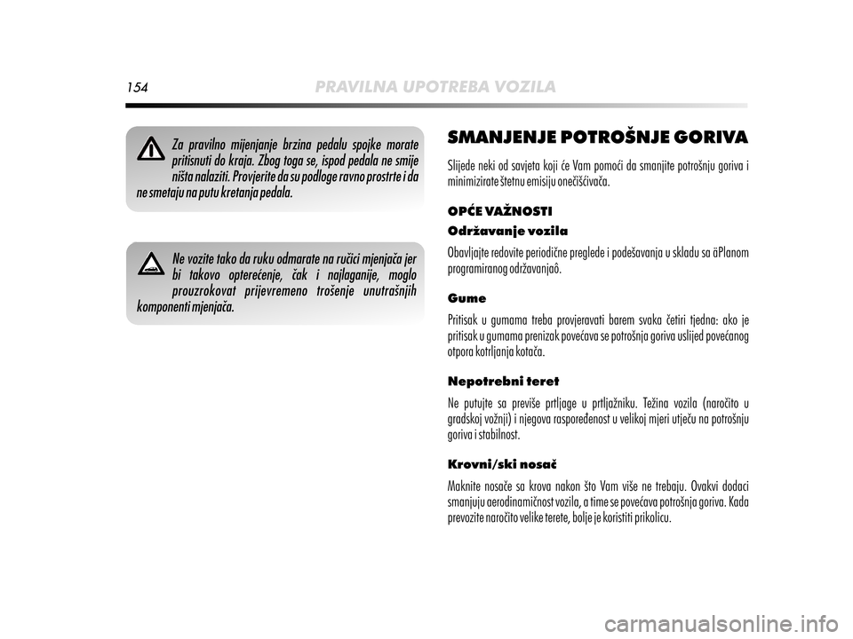 Alfa Romeo MiTo 2014  Vodič za korisnike (in Croatian) 