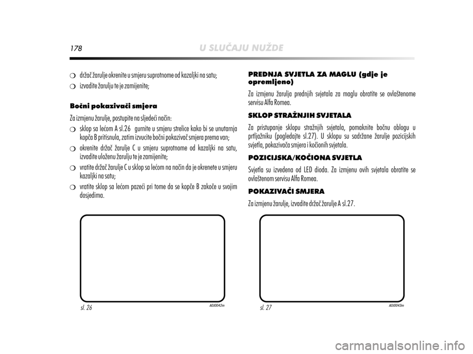Alfa Romeo MiTo 2014  Vodič za korisnike (in Croatian) 