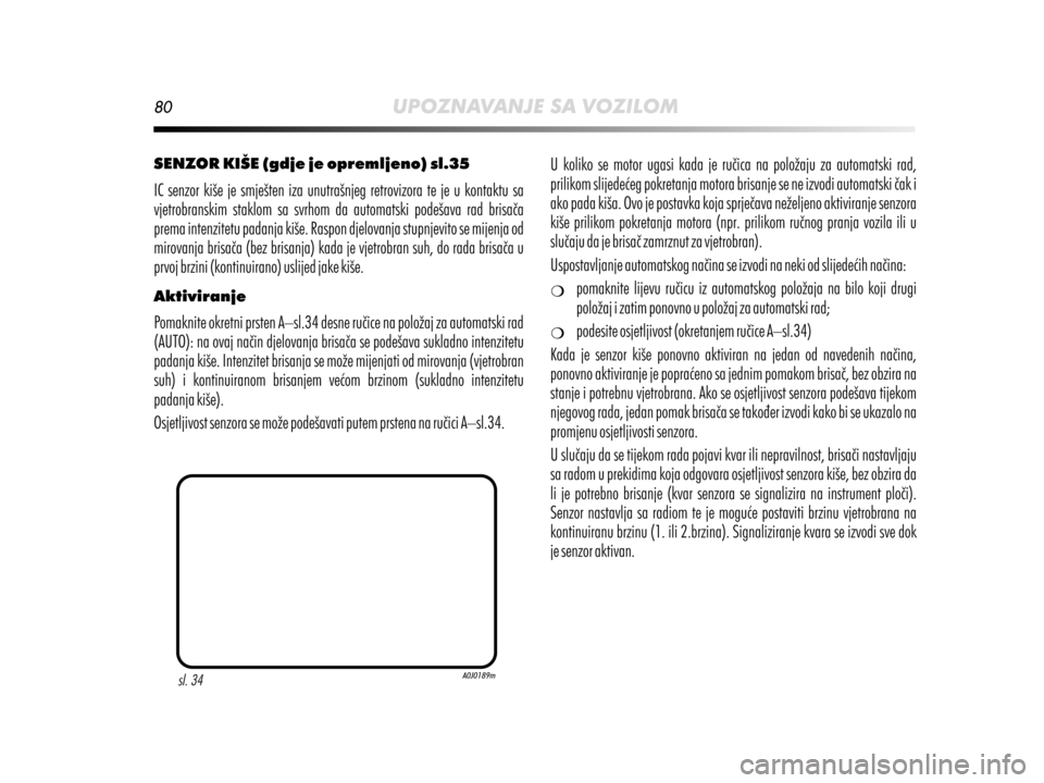 Alfa Romeo MiTo 2014  Vodič za korisnike (in Croatian) 