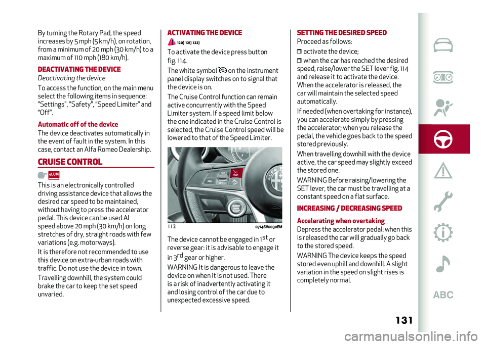 Alfa Romeo Stelvio 2020  Owners Manual ����$� ����
�	�
� ��� ������ ���� ��� �����
�	�
������� �� �0 ��� �+�0 �
��=��.� ��
 ������	��
�
���� � ��	�
�	��� �� �1�5 ��� �+�I�5 