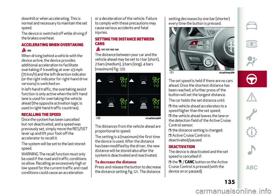 Alfa Romeo Stelvio 2020  Owners Manual �������
��	�� �� ����
 ����������	�
�� ���	� �	�
�
����� ��
� �
�������� �� ���	�
���	�
 ��� ���
������
��� ����	�� �	� ���	��