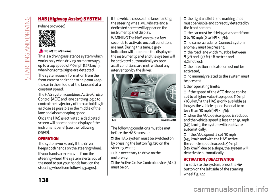 Alfa Romeo Stelvio 2020  Owners Manual ��%�����#�-�@���-�3��3��#�B�#�-�@
���
���	 ���1�2�3�:��4 ��+�+�1�+�0� �	��	���
�+����� �����	����.
�;�7�?�< �;�7�8�< �;�7�@�< �;�7�9�< �;�7�:�< �;�=�6�<
���	� �	�