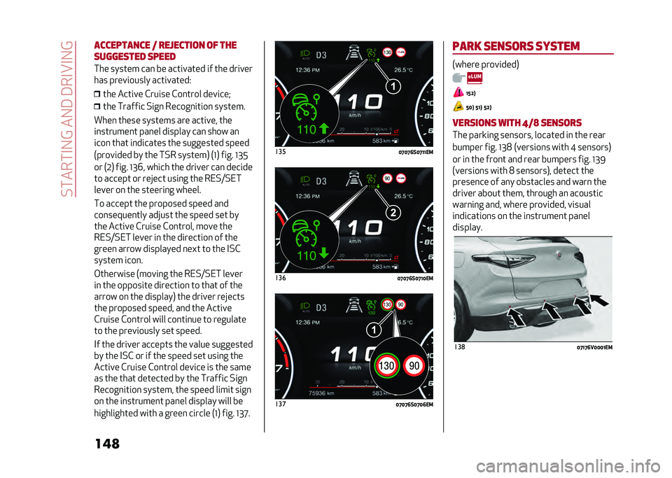 Alfa Romeo Stelvio 2020  Owners Manual ��%�����#�-�@���-�3��3��#�B�#�-�@
���
��
�
������
� � �����
���� �� ���
�	�����	��� �	����
��� ������ ���
 �� ����	����� �	� ��� ��