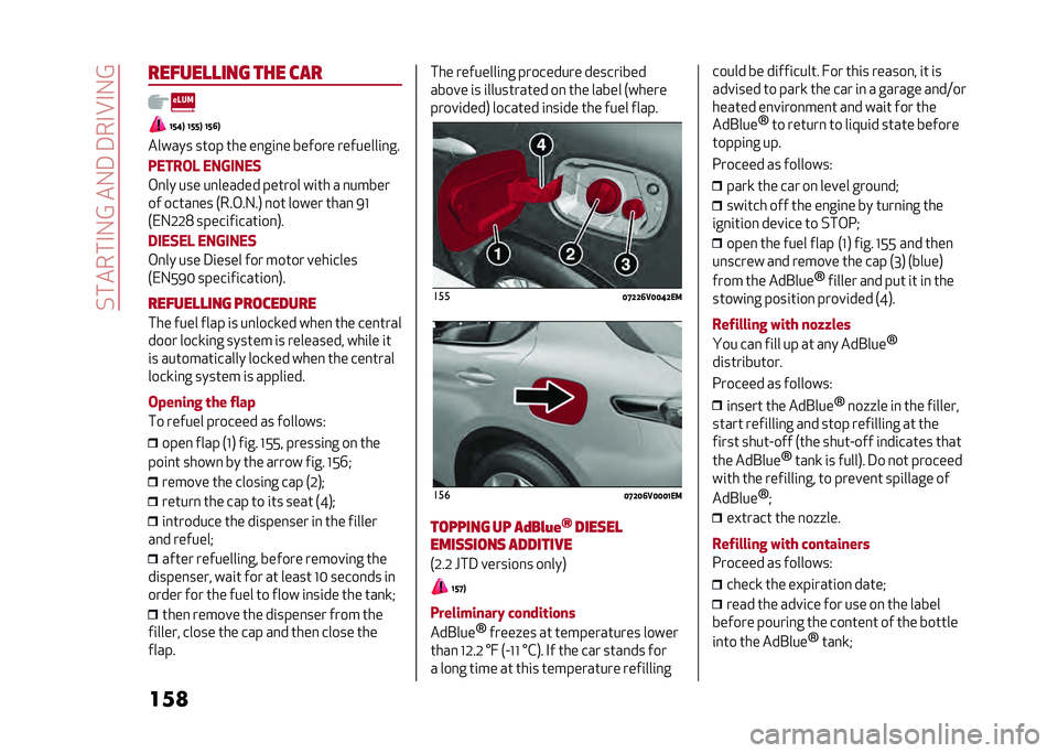 Alfa Romeo Stelvio 2020  Owners Manual ��%�����#�-�@���-�3��3��#�B�#�-�@
���
������
�
��� ��� �
��
�;�?�=�< �;�?�?�< �;�?�8�<
������ ���� ��� ��
��	�
� ������ ��������	�
��
��+����