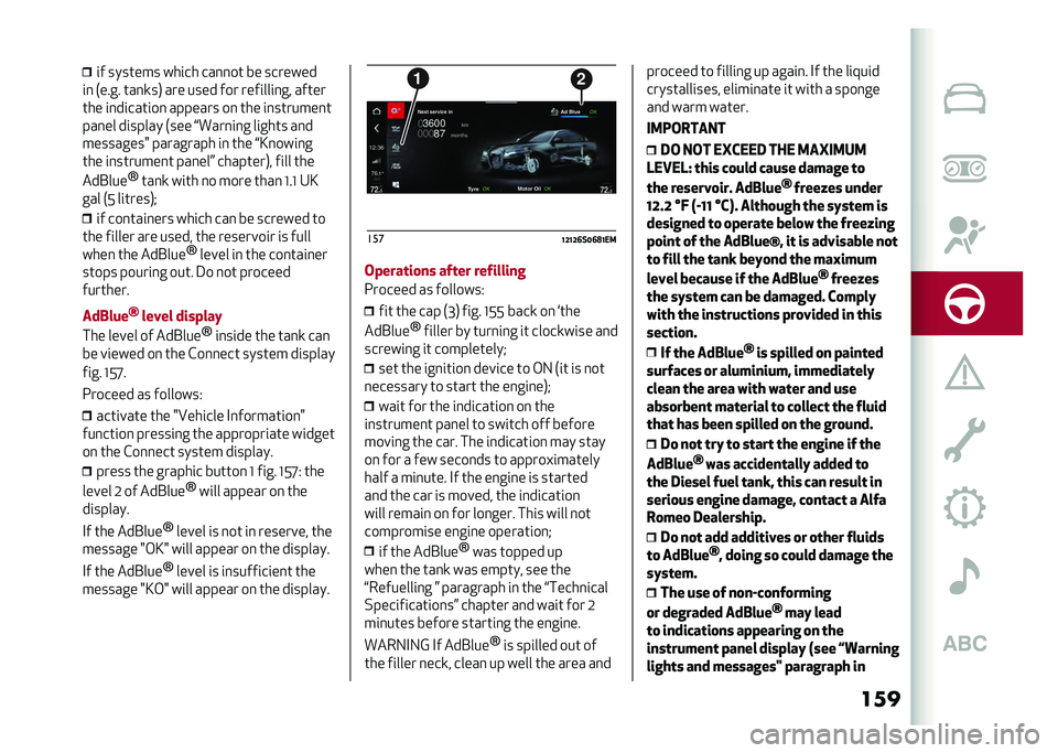 Alfa Romeo Stelvio 2020  Owners Manual ����	� ������� ���	�� ���
�
�� �� �������
�	�
 �+���� ���
�
��. ��� ���� ��� ����	���	�
�� �����
��� �	�
��	����	��
 ������� ��