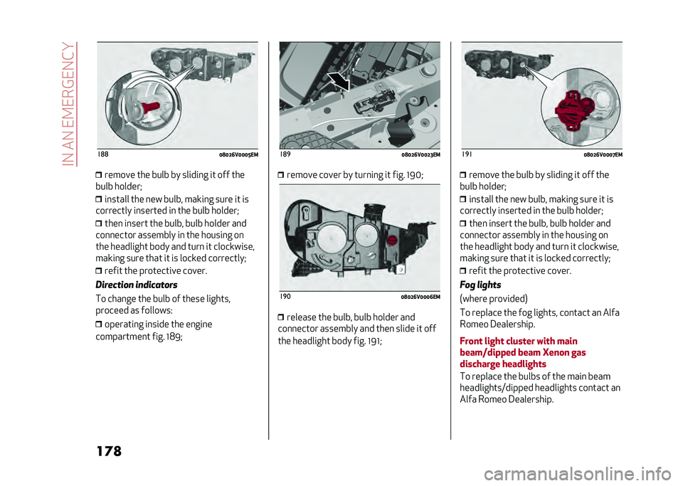 Alfa Romeo Stelvio 2020  Owners Manual ��#�-���-���9���@��-�&� 
��	�
 ��	�	
�6�9�6�>�8�1�6�6�6�?�+������� ��� ���� �� ���	��	�
� �	� ��� ���
���� �������" �	�
����� ��� �
�� ����
