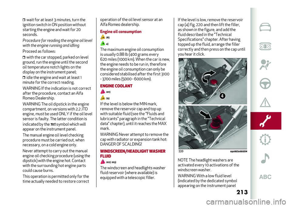 Alfa Romeo Stelvio 2020  Owners Manual ������	� ��� �� ����� �I ��	�
����� ����
 ���
�	��
�	��	��
 ���	��� �	�
 �,�- ����	��	��
 ��	�����
������	�
� ��� ��
��	�
� ��
� ���	� �