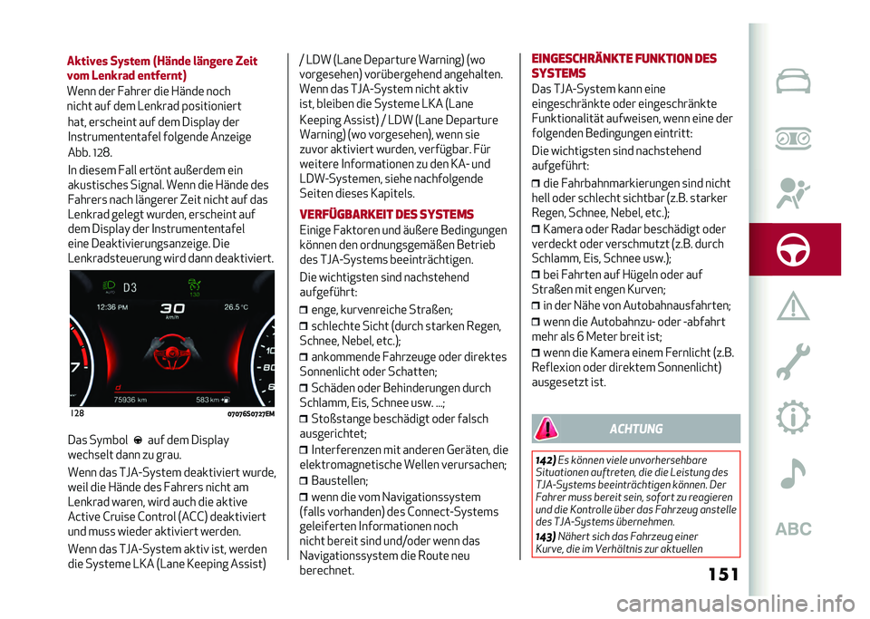 Alfa Romeo Stelvio 2020  Betriebsanleitung (in German) ������� �	��
�&��	��� ��� ��	� ���
�(���) ��	�
�
��
�����	���	�����	� �����	���	 ����	���	
���� �L�;�<�
�
� ���	�
�	� � ��� �	���%�� ���