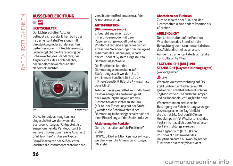 Alfa Romeo Stelvio 2020  Betriebsanleitung (in German) ������ ��+��"�,�@�0��3�,�1�1�,�1
�����������
��������	
�
���������
���
��	� �-��&���	��
�&�����	� ���� �M�=
��	�����	� �
��&� ��� ��	� �