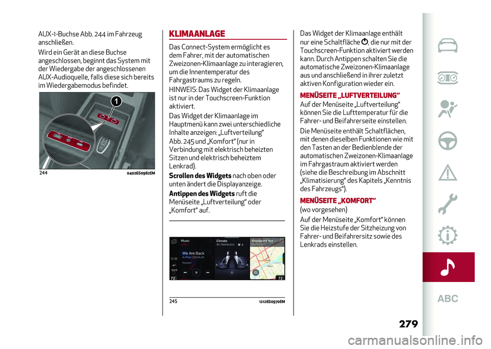 Alfa Romeo Stelvio 2020  Betriebsanleitung (in German) ��	���@�I�A�L�A���&��
�	 ���� �;�N�N �� � �����	��
���
�&����	�$�	��
���� �	�� �0�	��� �� ���	�
�	 ���&��
�	
����	�
�&����
�
�	�� ��	����� ���
