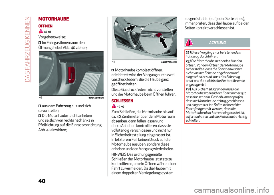 Alfa Romeo Stelvio 2020  Betriebsanleitung (in German) ������ ��+��"�,�@�0��3�,�1�1�,�1
�������
�����
�7�����
�F�F�C �F�?�C
�����	��	��
��	��
�	�5 �
� � ������
�����	����� ��	�
�H�������
��	��	� �