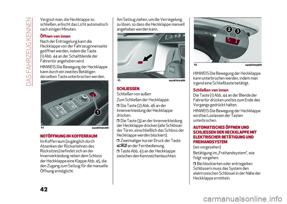 Alfa Romeo Stelvio 2020  Betriebsanleitung (in German) ������ ��+��"�,�@�0��3�,�1�1�,�1
����	����
�
� ���� ���	 �+�	�&�����(�(�	 ��
�
�&����	�$�	�� �	����
�&�� ���
 �-��&�� ���������
�&�
���&� �	���