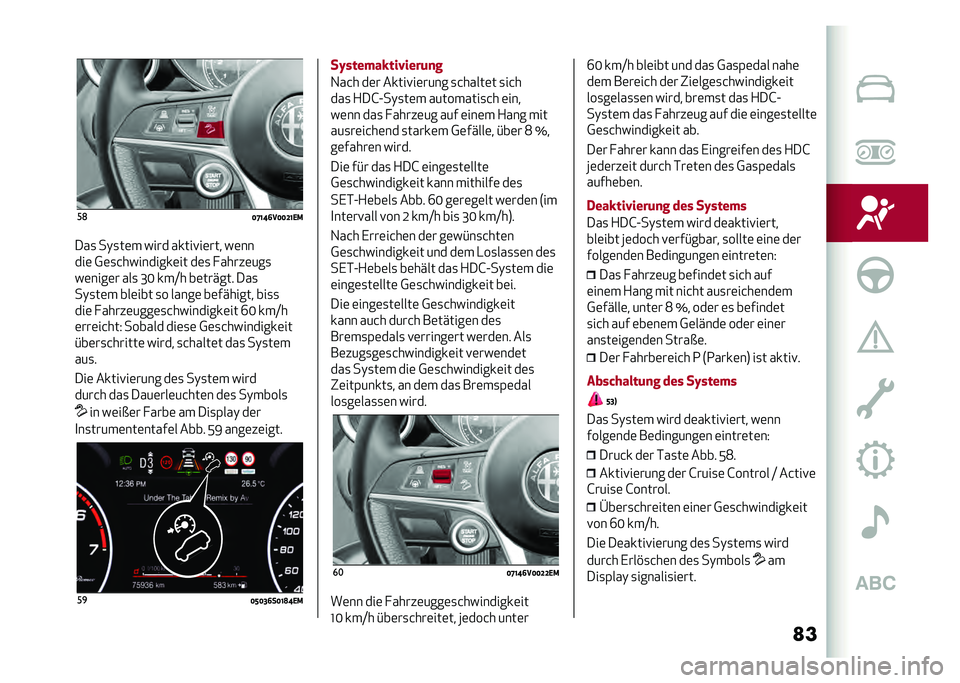 Alfa Romeo Stelvio 2020  Betriebsanleitung (in German) �
���	
�>�I�B�D�@��>�>�F�B�.�)
���
 ��)�
��	� ���� �����!��	��� ��	��
���	 �0�	�
�&���������	�� ��	�
 � �����	���
��	����	� ���
 �M�= ���B� ��	��