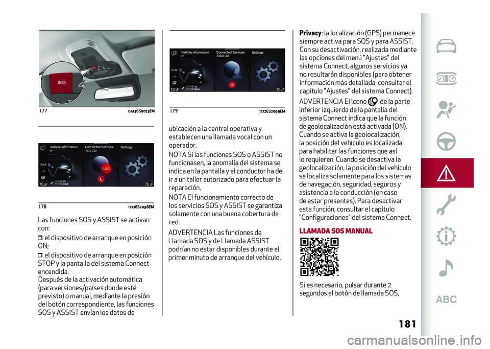 Alfa Romeo Stelvio 2020  Manual del propietario (in Spanish) ��
����
�=�C�A�>�?�+�=�=�G�>��
��	� ��������� �"�/�" �
 ��"�"�@�"�( �� �	�����	�
����- �� ����������� �� �	���	���� �� �������#�
�/�0�= �� 