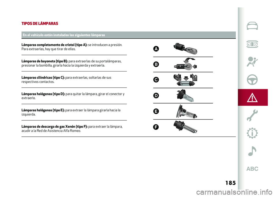 Alfa Romeo Stelvio 2020  Manual del propietario (in Spanish) ��
�
�
����	� �� ��9������
�:
��
 �� �����
���	 �����
 ��
�������� ��� ���&����
��� ���� ����
���� ���� �
�	�� �������
�� �� �