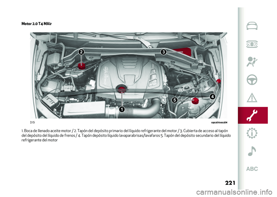 Alfa Romeo Stelvio 2020  Manual del propietario (in Spanish) ���
�
��	��	� �D��= ��C ����
�:
���
�=�F�=�D�?�5�=�=�=�D��
�J� �D���	 �� �����	�� �	����� �
���� �; �4� �(�	��#� ��� ����#���� ����
�	��� ���