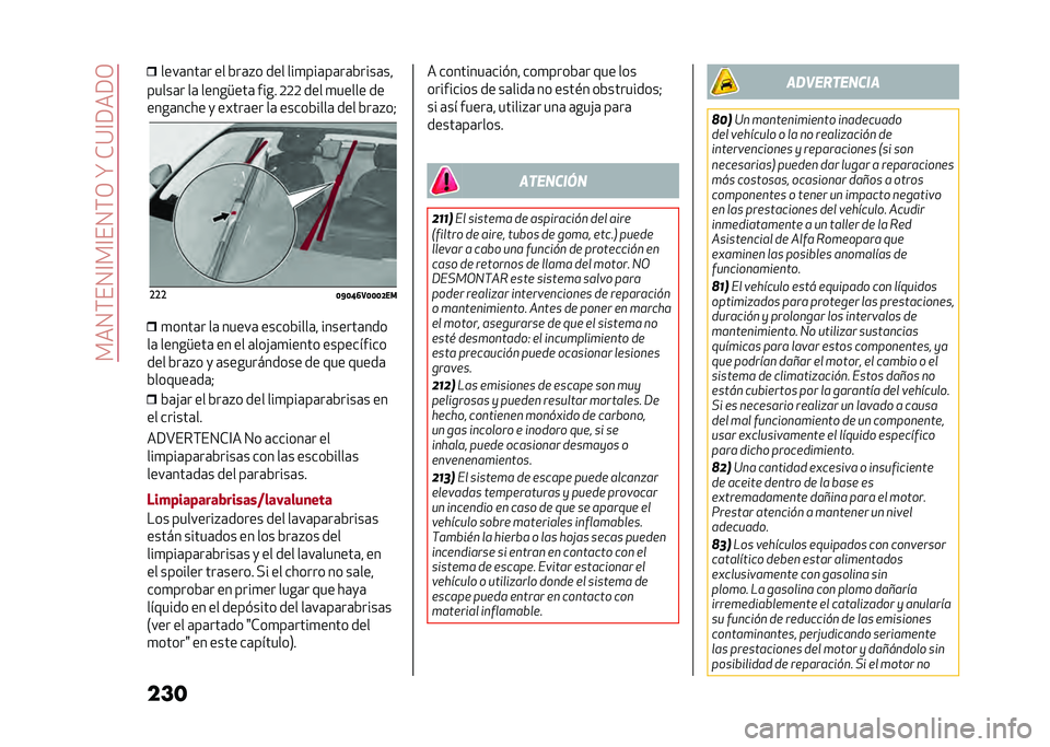 Alfa Romeo Stelvio 2020  Manual del propietario (in Spanish) ����0�(��0�@��@��0�(�/��?��*�:�@�9��9�/
��� ����	���	� �� �&��	�%� ��� ���
���	��	��	�&����	��
�����	� ��	 �����b���	 ���� �4�4�4 ��� �
�����