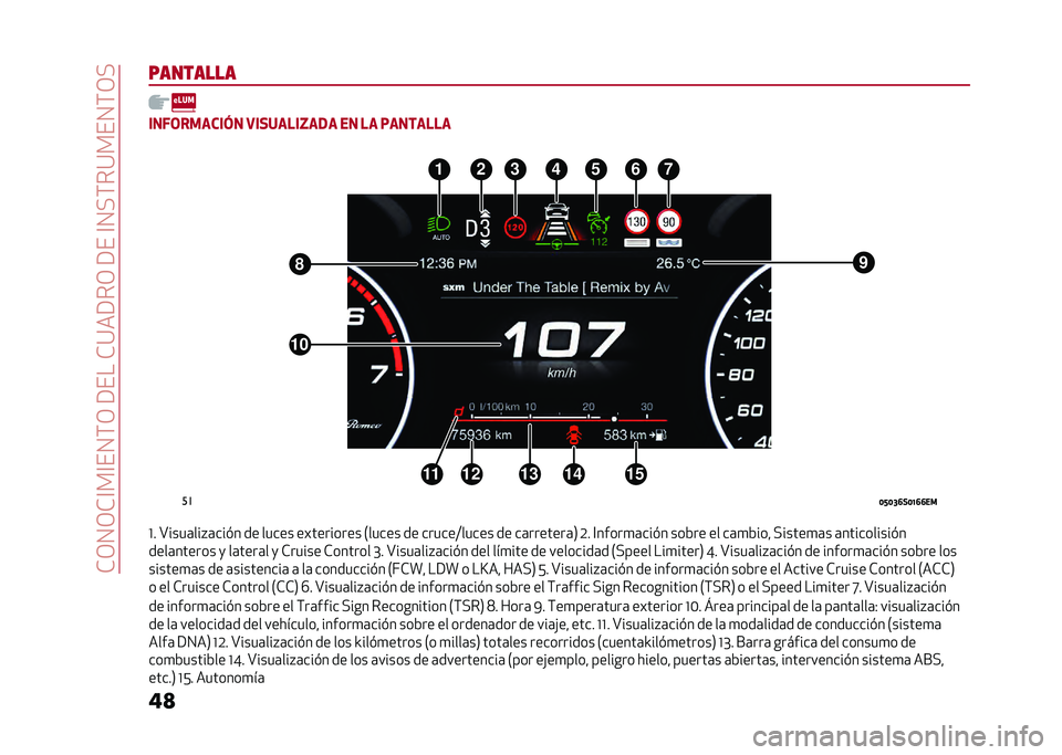 Alfa Romeo Stelvio 2020  Manual del propietario (in Spanish) ��*�/�0�/�*�@��@��0�(�/��9����*�:��9��/��9���@�0�"�(��:���0�(�/�"
��
 �����������2�.�*������ �5��+�����L��/� �� �� �-�������
�:
��
�=�E�=�>�?�+�=�A�