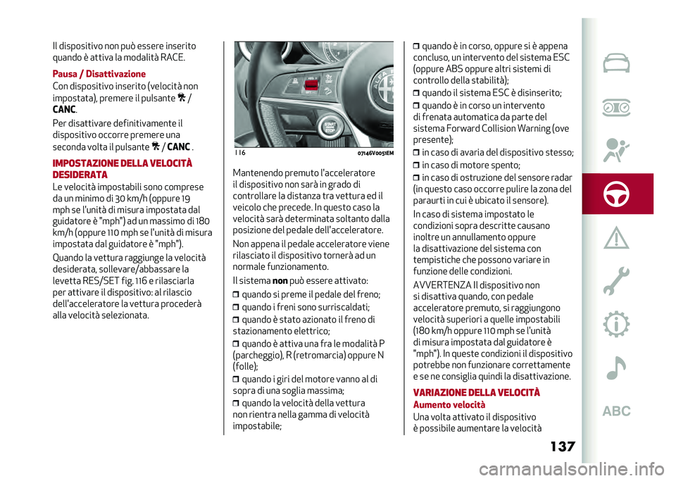 Alfa Romeo Stelvio 2020  Manuale del proprietario (in Italian) ���	�<� ��������
��� ��� ���3 ������ �������
�
���	��� � �	�
�
���	 ��	 �
���	���
� ����/�
�*���� �) �,������������
�
��� �����