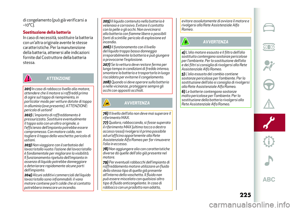Alfa Romeo Stelvio 2020  Manuale del proprietario (in Italian) ����� �������	�
���
� �*���3 ��� ��������	��� �	
�J�D�4�U��,�
�����������
� ���	�	� ��������
�<� ��	�� �� ��������
�� ����
��
�