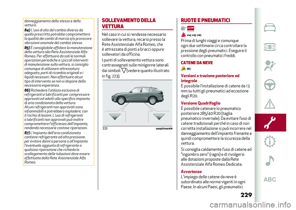 Alfa Romeo Stelvio 2020  Manuale del proprietario (in Italian) ����
��
�
�	������	�
�� �
�	��� ���	��� �	 �
�	���
��	������
���
����� �
� ���� �
�	� ������ �
���	��� �
�
���	��� ���	������� ��