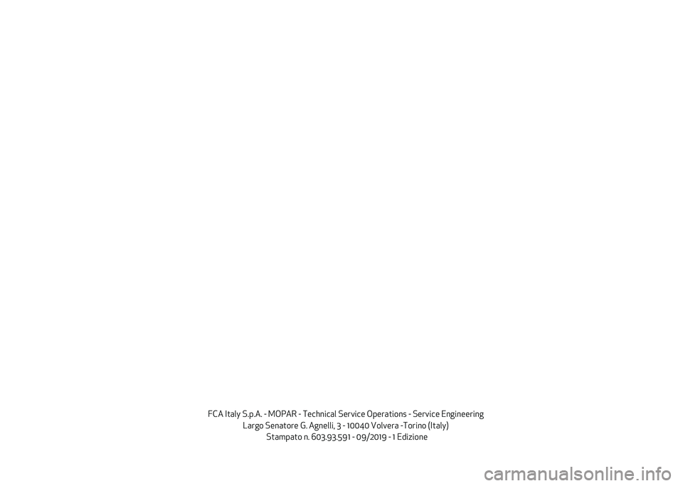 Alfa Romeo Stelvio 2020  Manuale del proprietario (in Italian) �7�� �<�
�	��L �!����� �Q �2�+��� �Q �:�������	� �!������ �+����	�
���� �Q �!������ �/����������
��	��� �!���	�
��� �&� �������� �E �Q 