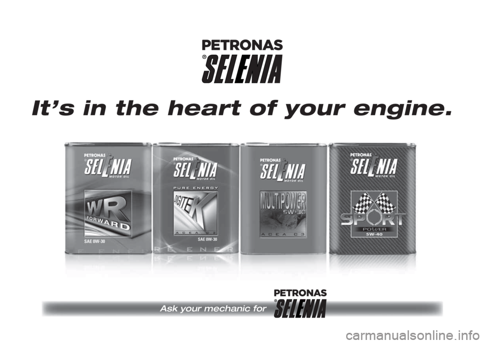 Alfa Romeo Stelvio 2019 Owners Manual Ask your mechanic for
It’s in the heart of your engine. Alfa Romeo Stelvio 2019 Owners Manual Ask your mechanic for
It’s in the heart of your engine.