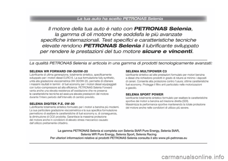 Alfa Romeo Stelvio 2017 Manuale del proprietario (in Italian) Alfa Romeo Stelvio 2017 Manuale del proprietario (in Italian)