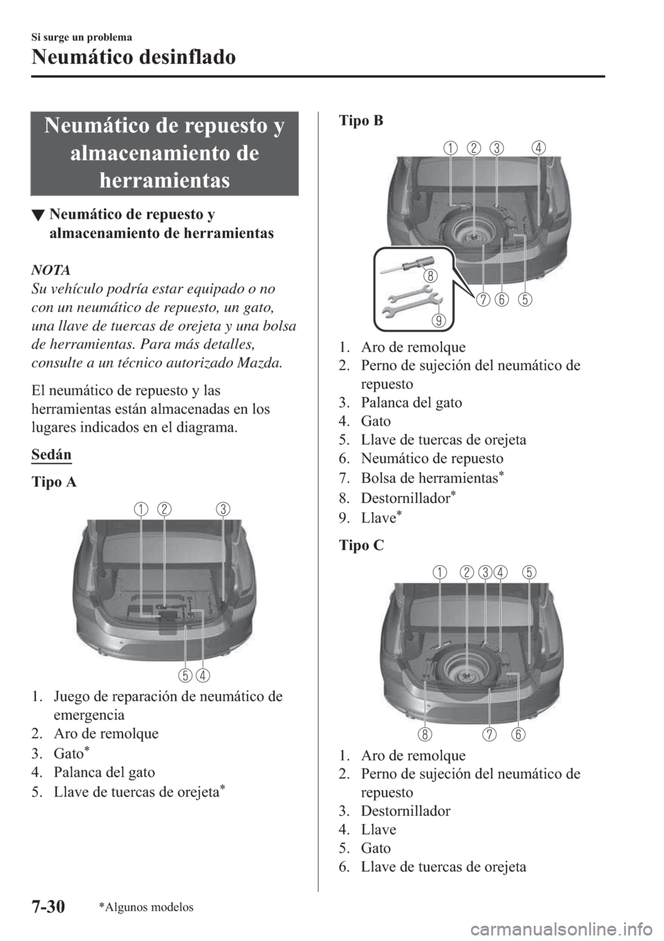 MAZDA MODEL 3 HATCHBACK 2019  Manual del propietario (in Spanish) �1�H�X�P�i�W�L�F�R��G�H��U�H�S�X�H�V�W�R��\
�D�O�P�D�F�H�Q�D�P�L�H�Q�W�R��G�H
�K�H�U�U�D�P�L�H�Q�W�D�V
▼�1�H�X�P�i�W�L�F�R��G�H��U�H�S�X�H�V�W�R��\
�D�O�P�D�F�H�Q�D�P�L�H�Q�W�R��G�H��K�H�U�