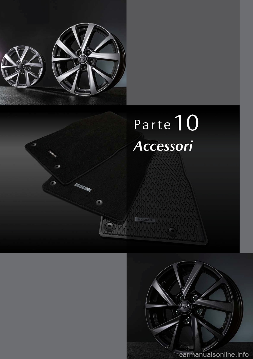 MAZDA MODEL 3 HATCHBACK 2019  Manuale del proprietario (in Italian) Parte10
Accessori  