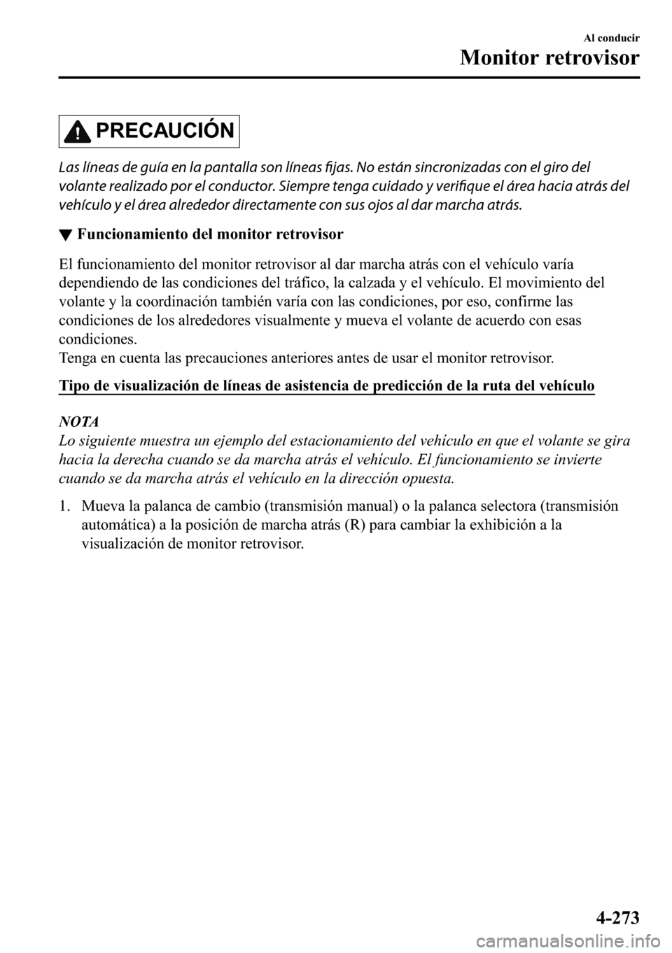 MAZDA MODEL 3 HATCHBACK 2018  Manual del propietario (in Spanish)  �3�5�(�&�$�8�&�,�