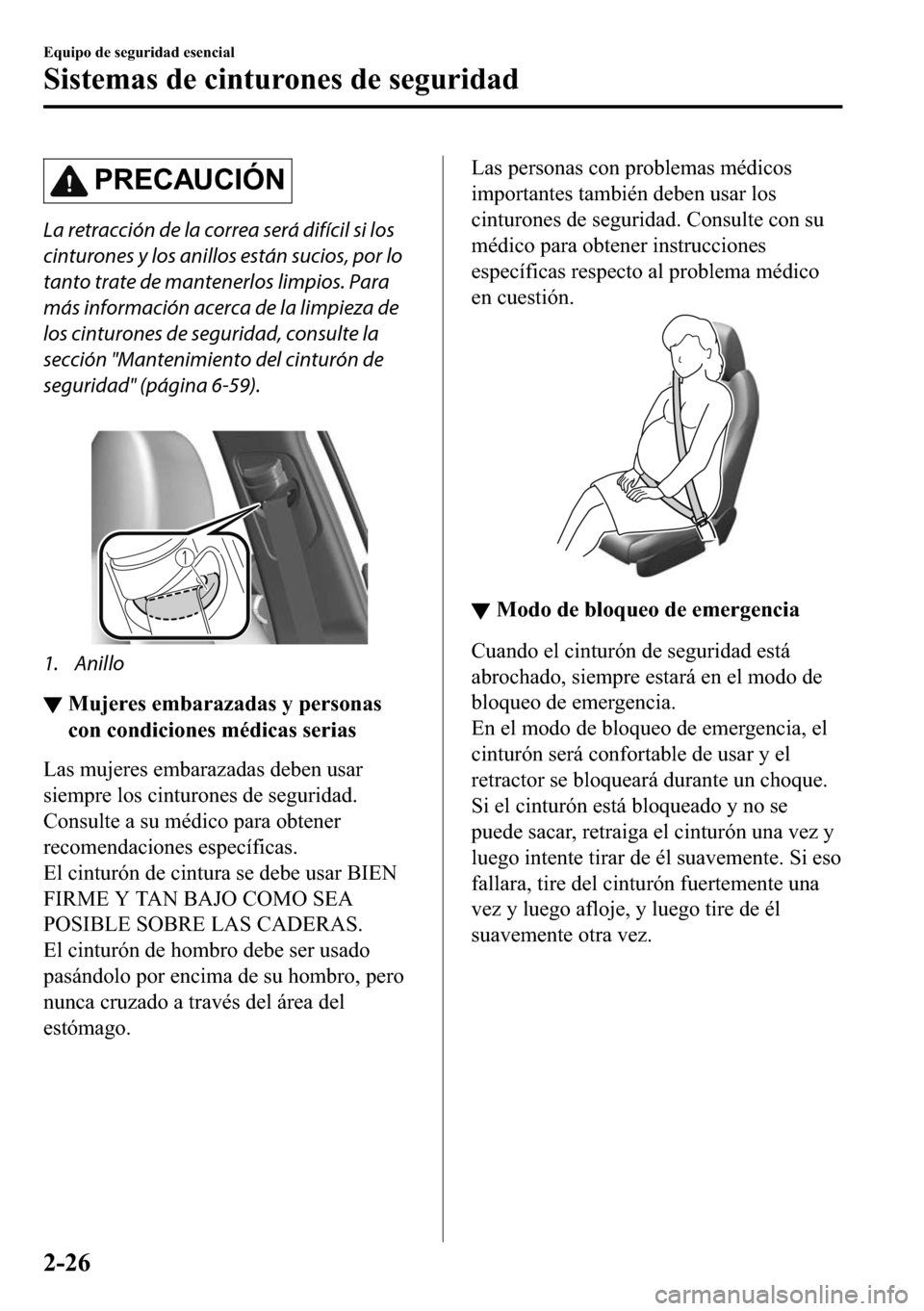 MAZDA MODEL 3 HATCHBACK 2018  Manual del propietario (in Spanish)  �3�5�(�&�$�8�&�,�