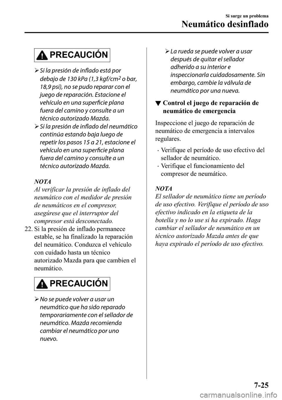 MAZDA MODEL 3 HATCHBACK 2018  Manual del propietario (in Spanish)  �3�5�(�&�$�8�&�,�
