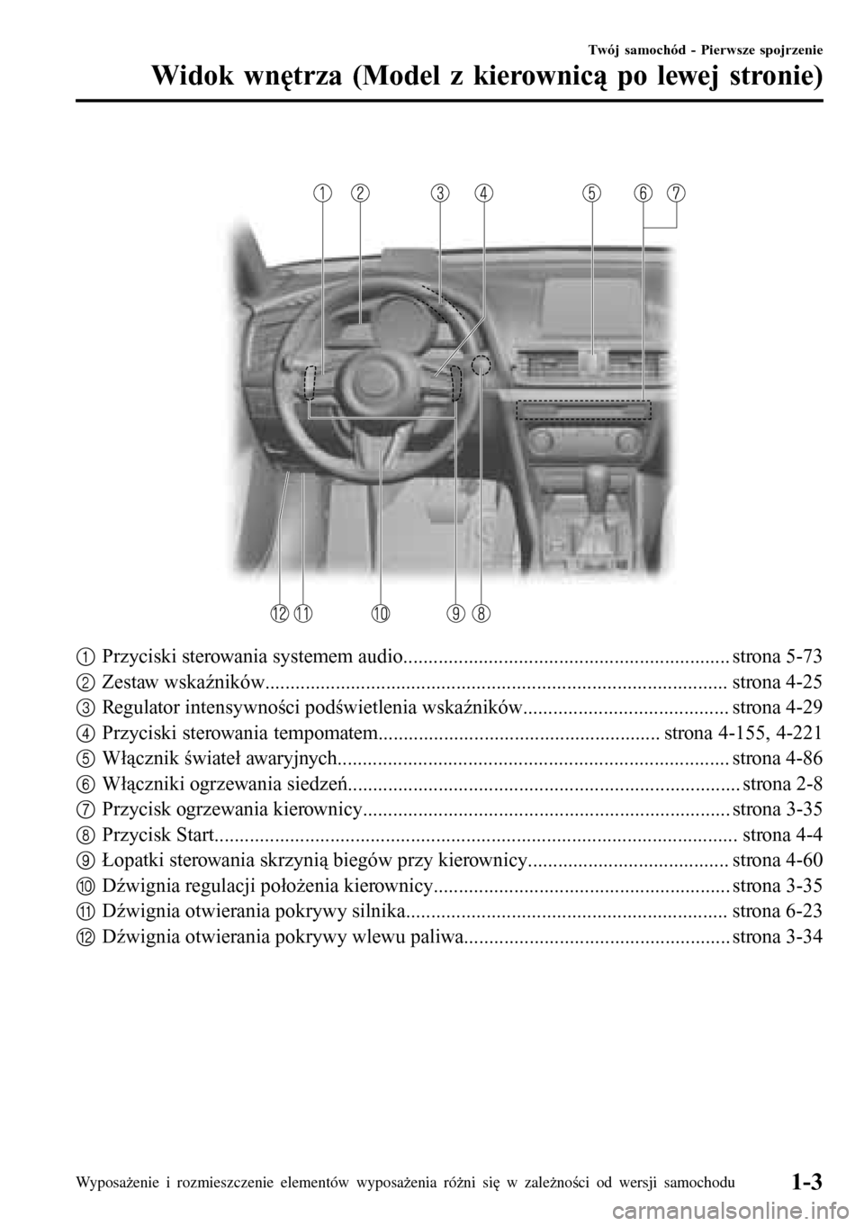 Mazda Model 3 Hatchback 2016 Instrukcja Obsługi (In Polish) (787 Pages)