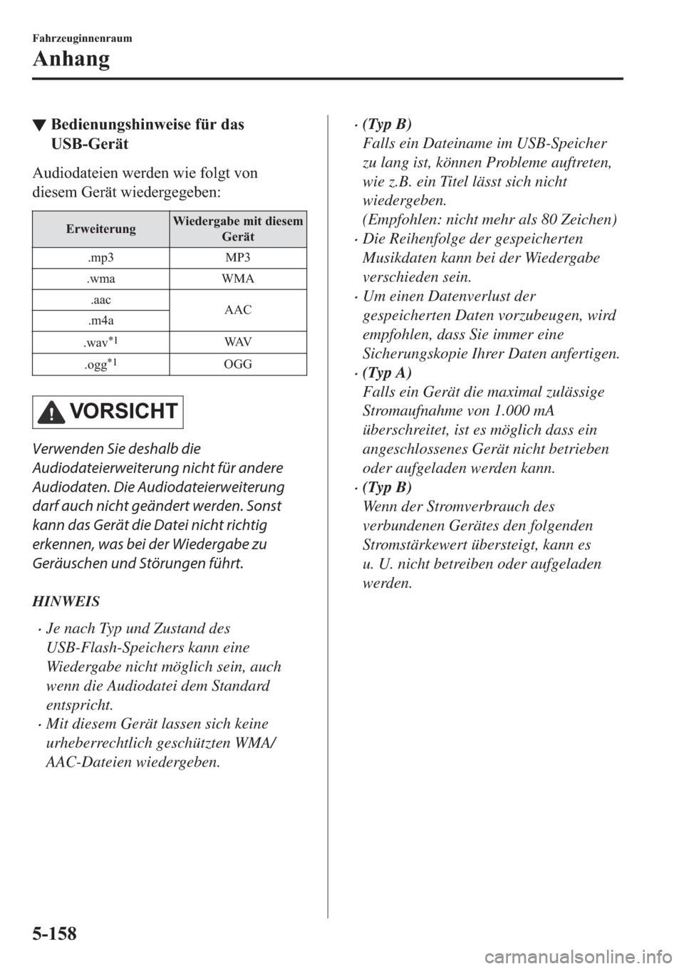 MAZDA MODEL 6 2019  Betriebsanleitung (in German) ▼�%�H�G�L�H�Q�X�Q�J�V�K�L�Q�Z�H�L�V�H��I�