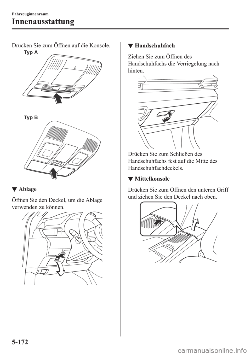 MAZDA MODEL 6 2019  Betriebsanleitung (in German) ��U�