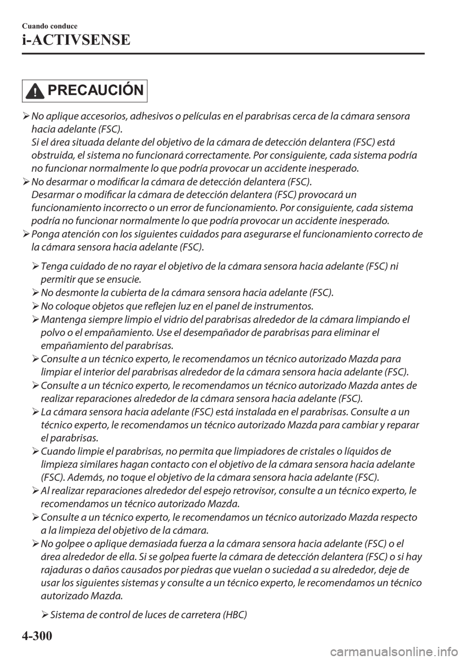 MAZDA MODEL 6 2019  Manual del propietario (in Spanish) �3�5�(�&�$�8�&�,�